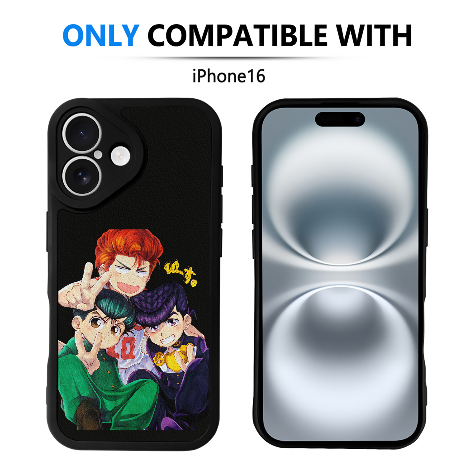（画像用） SLAM DUNK／スラムダンク 【iPhone 16シリーズ対応】シリコンスマホケース（レザー調） 材質：シリコン